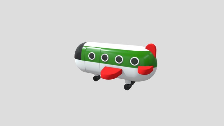 Peppa_pig_s_plane 3D Model