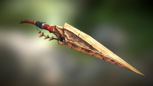 Spear Sketchfab 3D Model