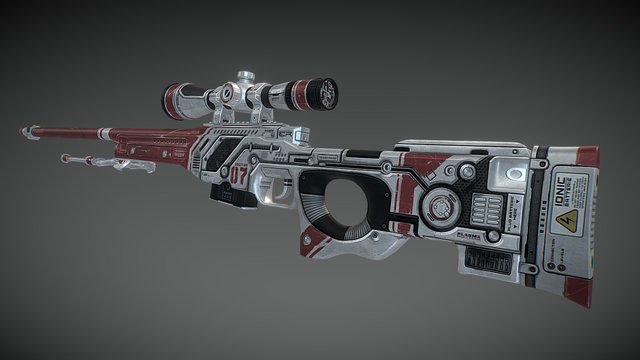 AWP-FEDERATION (red) 3D Model