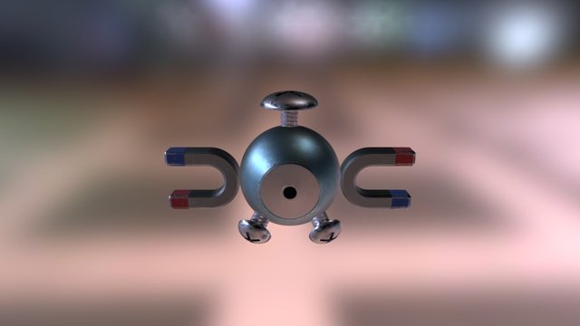Magnemite 3D Model