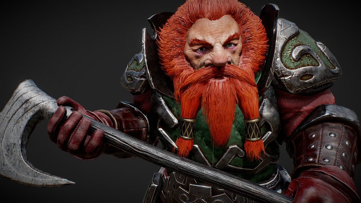 Dwarf 3D Model