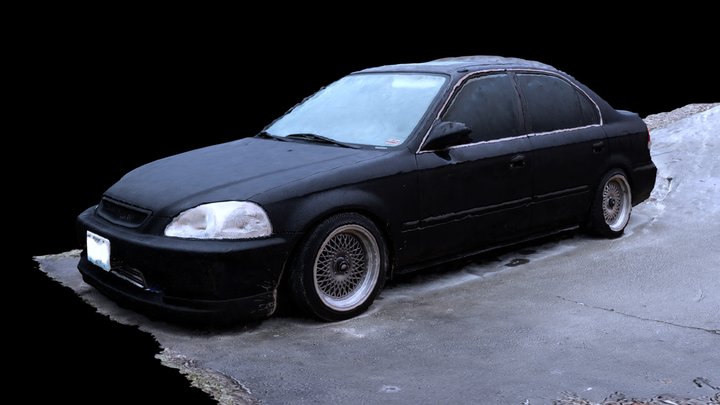 Civic photo scan 3D Model