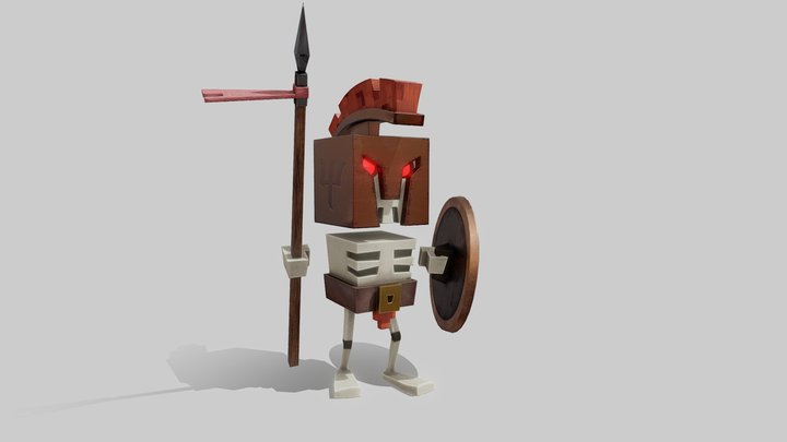 Skeleton | Pirate Game 3D Model