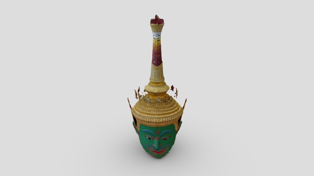 ramayana mask - A 3D model collection by chaweemek - Sketchfab