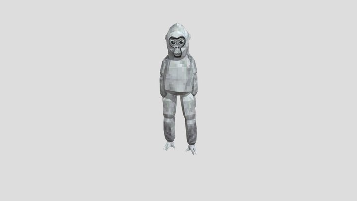 monkey doing gangnam style 3D Model