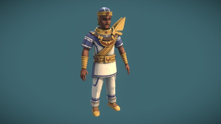 DERLON_Ethan_Chara3D_GA2-B_Asset 3D Model