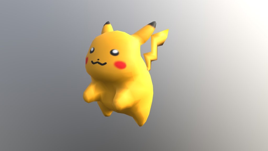 Pikachu First Gen Model