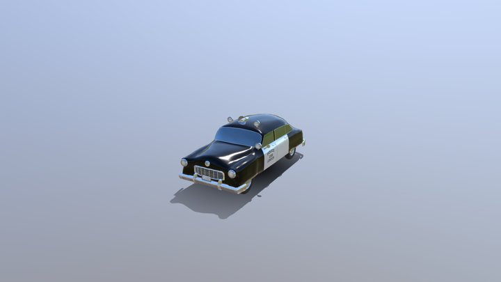 Policecar 3D Model