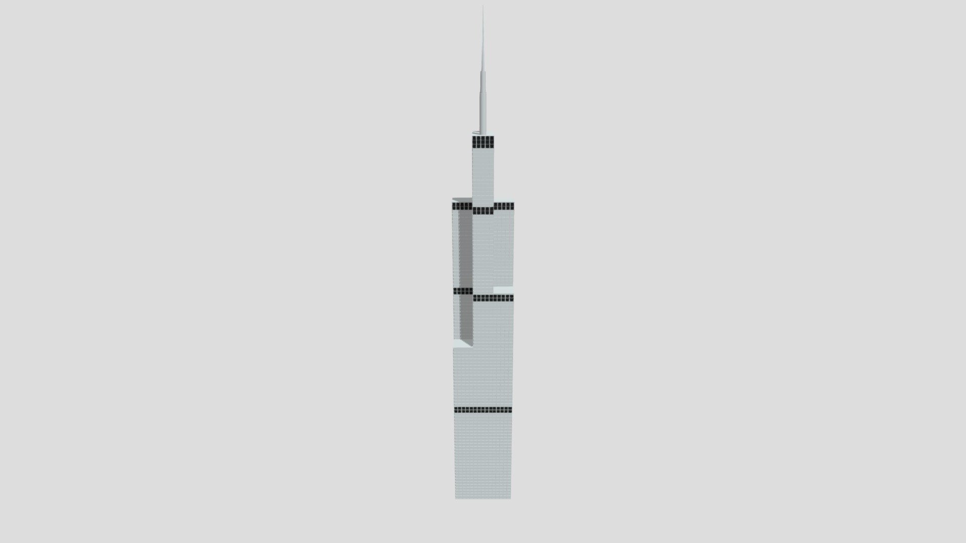 Sears Tower by Justin Zummo - Download Free 3D model by jzummoGBS