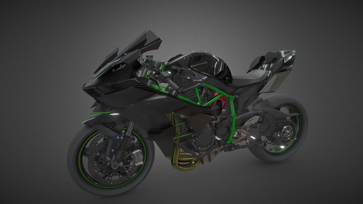 Kawasaki 3D models - Sketchfab