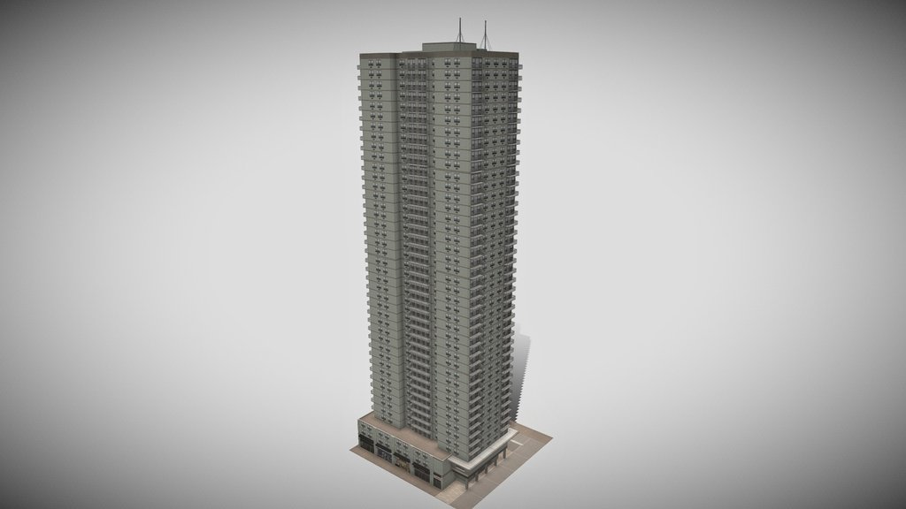 New York styled hi rise apartment building