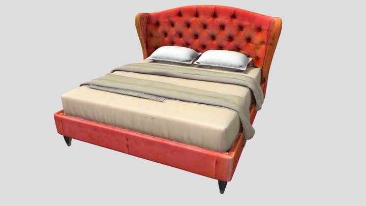 Dreamburst - bed – Kostenloses 3D-Modell STL