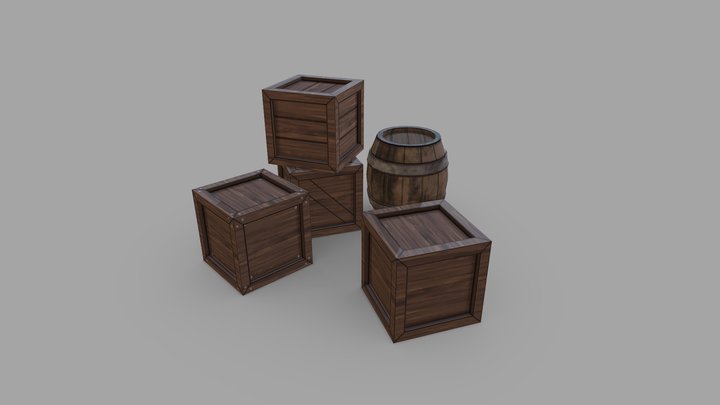crate_barrel_setup 3D Model