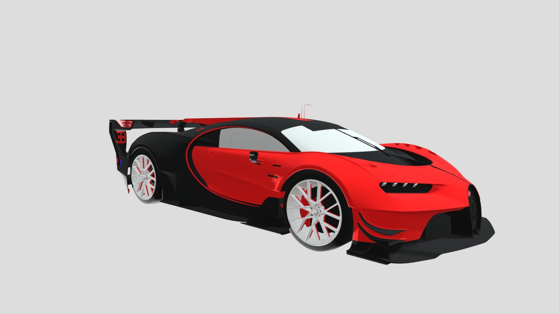 Bugatti Vision GT FBX - Download Free 3D model by Sxi.Sai [14e67ac