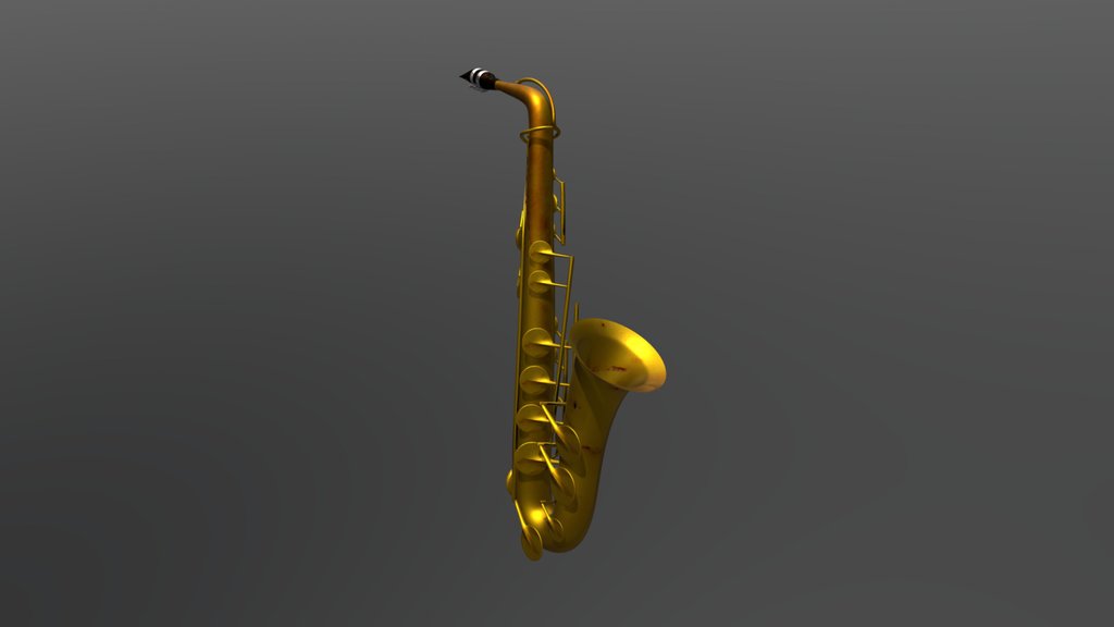 Banana Saxophone - Animated