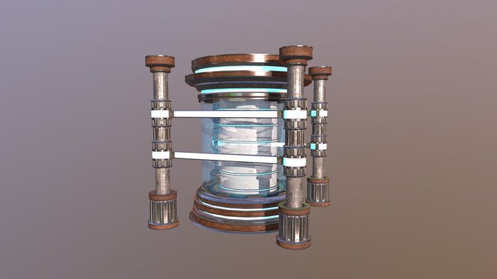 GD50 Sebastian Reactor Core Final 3D Model