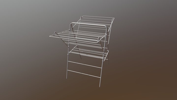 cloth drying rack 3D Model
