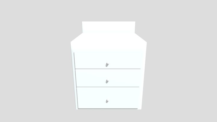 Mesa De Noche 3D Model