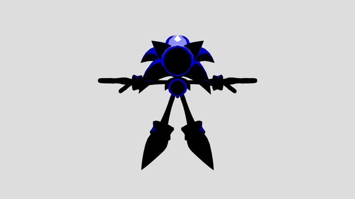 END / Green Mountain [ new one + rigged ] 3D Model
