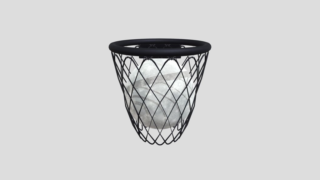 Basketball Hoop Moon Sphere