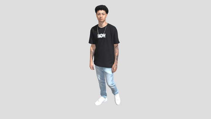 Casual Confidence – Kostenloses 3D-Modell STL