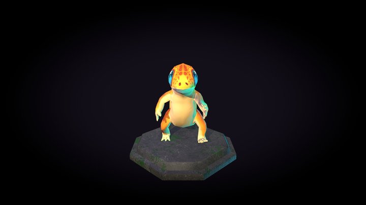 Gecko 3D Model