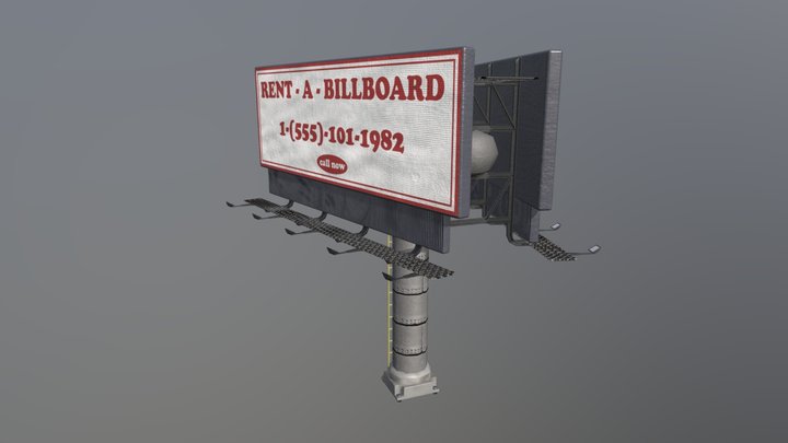 Billboard Textured 3D Model