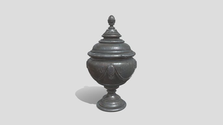 Antic Vase 3D Model 3D Model
