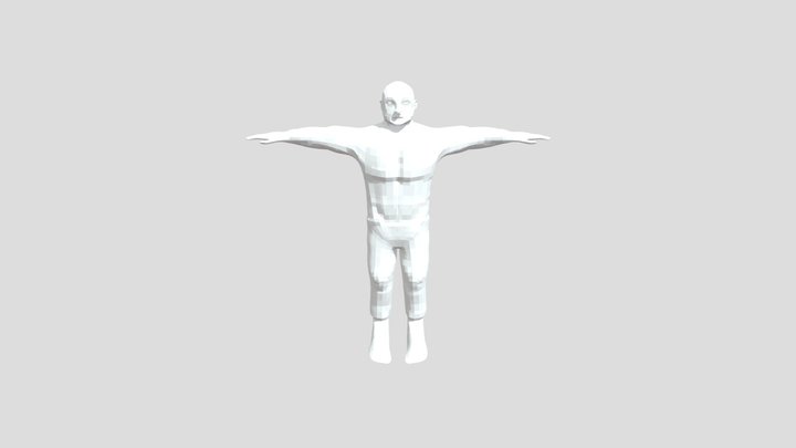 Shin Baatun Model Low Poly 3D Model
