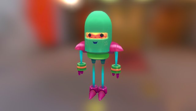 Roboto 3D Model