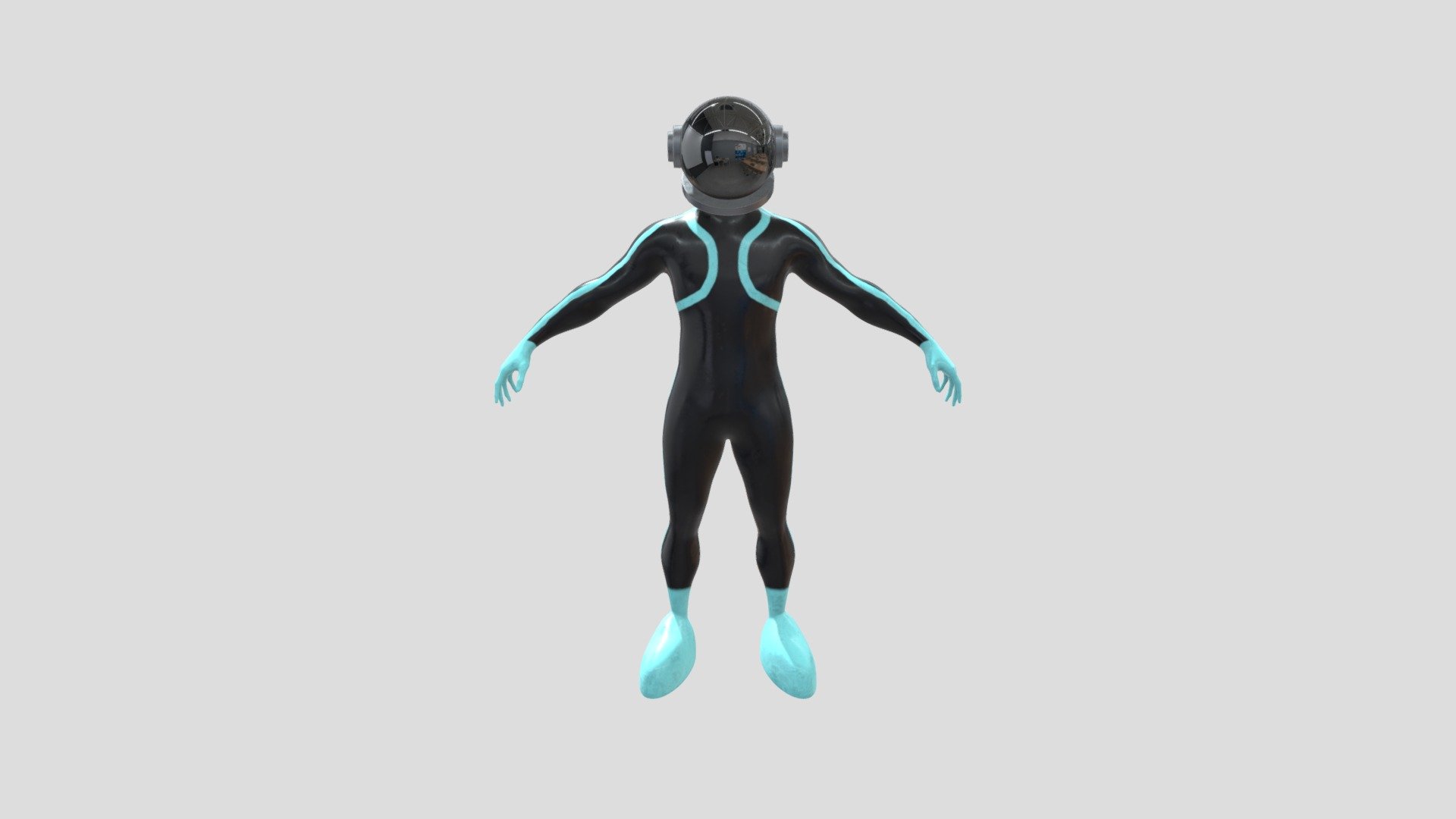 Future spaceman - Download Free 3D model by HiggsFirst [14edee6 ...