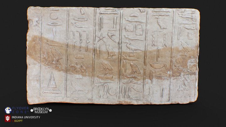 3D rendering of Relief Fragment