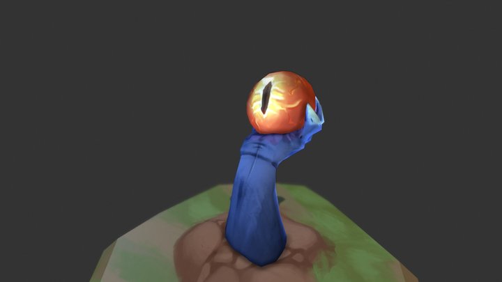 Eyeball Ward #wardchallenge 3D Model