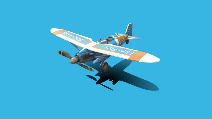 Single Seat monoplane 3D Model