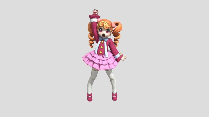 Riko mikogami 3D Model