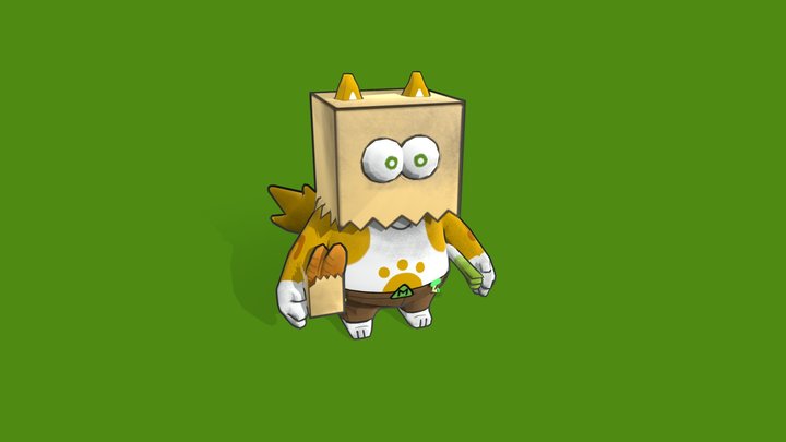 Dog 3D Model