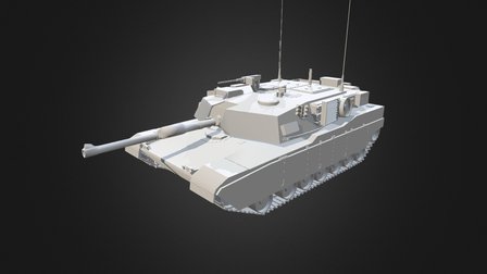 M1A1 (WIP) 3D Model