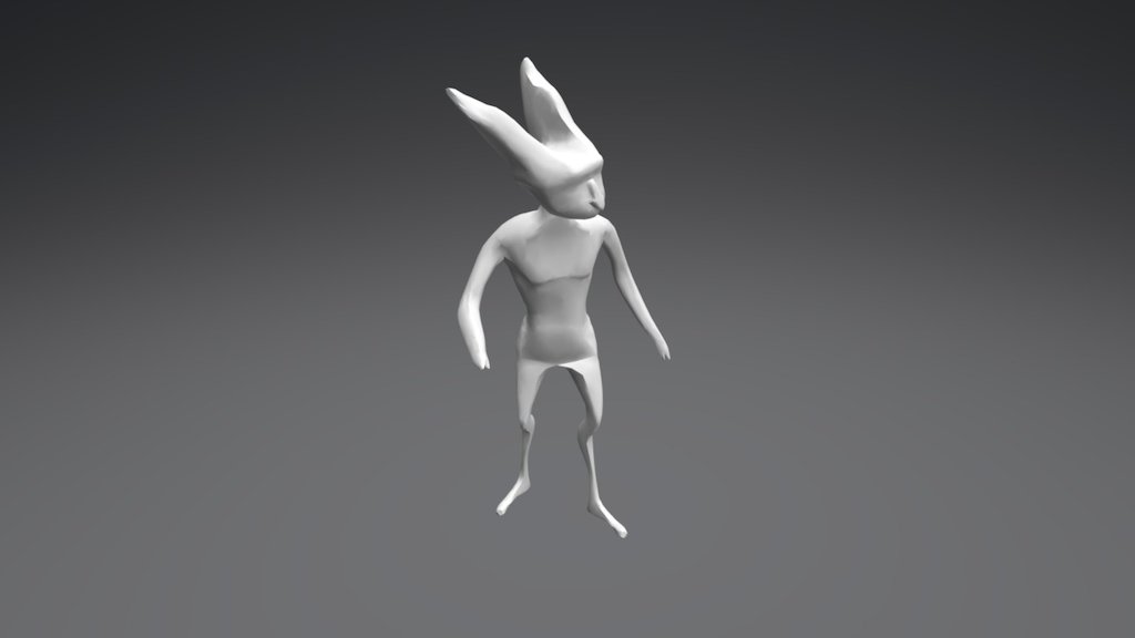 Conejo MoonKid (Low Poly)