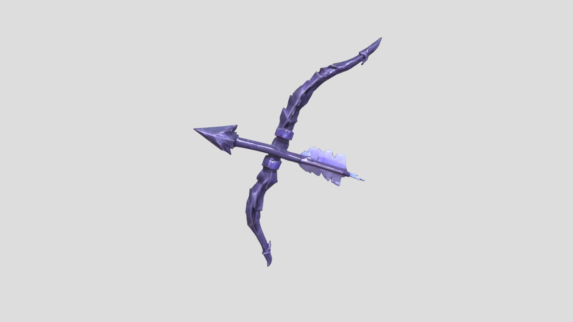 Crystalline Crossed Arrows - 3D model by Maatla2312 [14eef8e] - Sketchfab