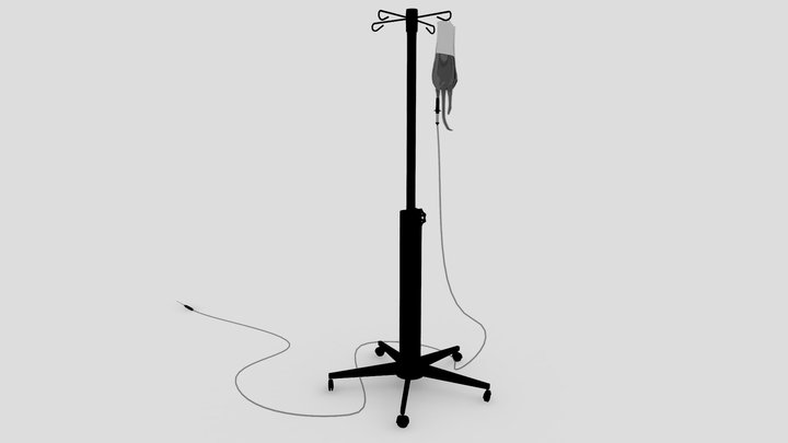 IV bag 3D Model