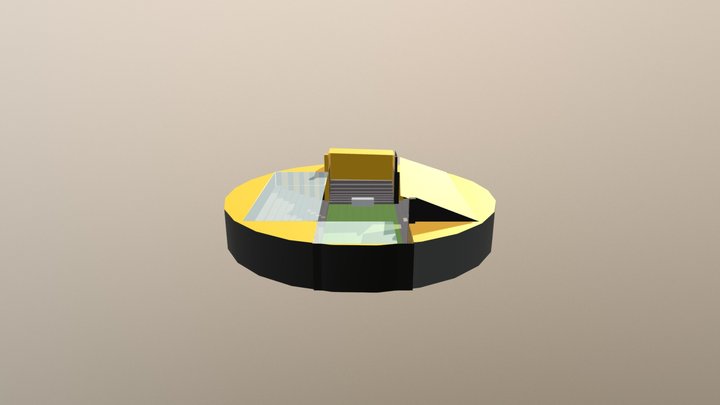 Nou Mestalla Alzira 3D Model