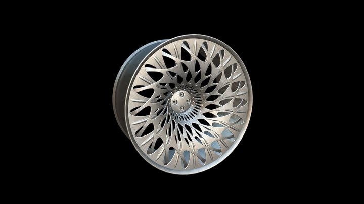 Wheel Rim 3D Model