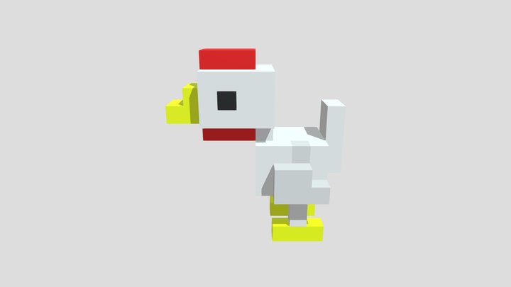 Chicken-Курочка 3D Model