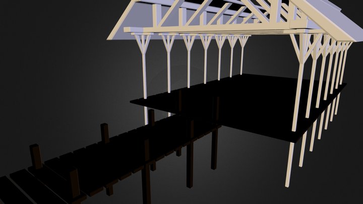 Party Dock 3D Model
