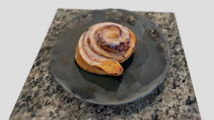 Cinnamon Bun – Free 3D Model STL