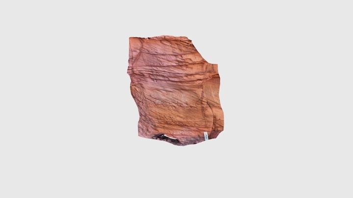 Cross-stratified sandstone Kem Kem Morocco 2 3D Model