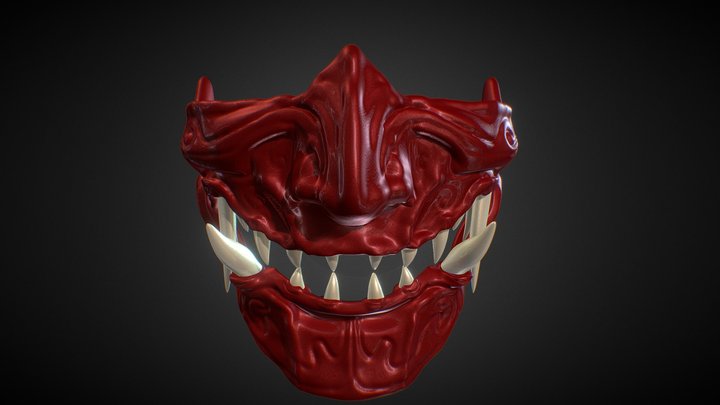 Oni Mask 3.0 3D Model