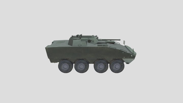 Tank classic 3D Model