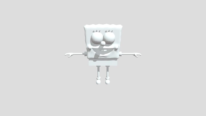 Sponge Bob 3D Model