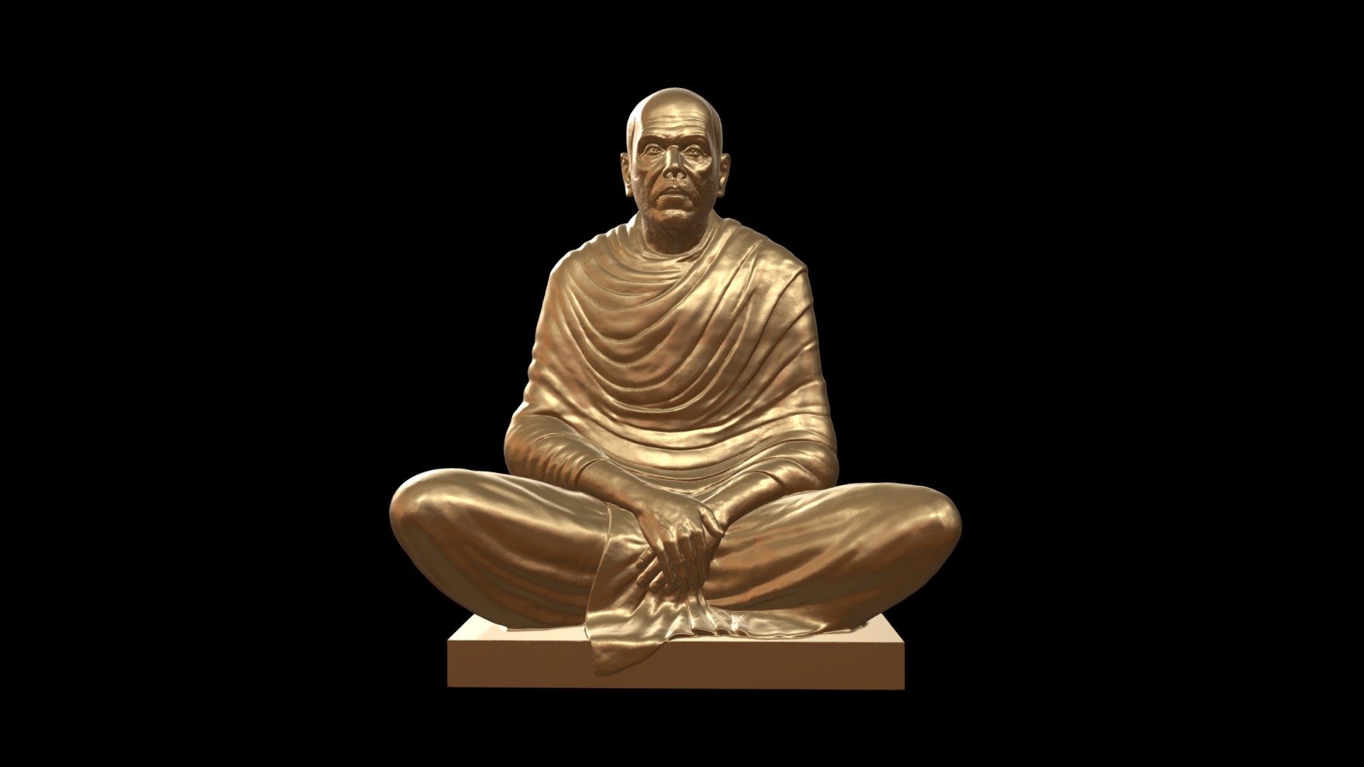 Sree Narayana Guru - 3D model by SD (@satishdesai) [14f26f5] - Sketchfab